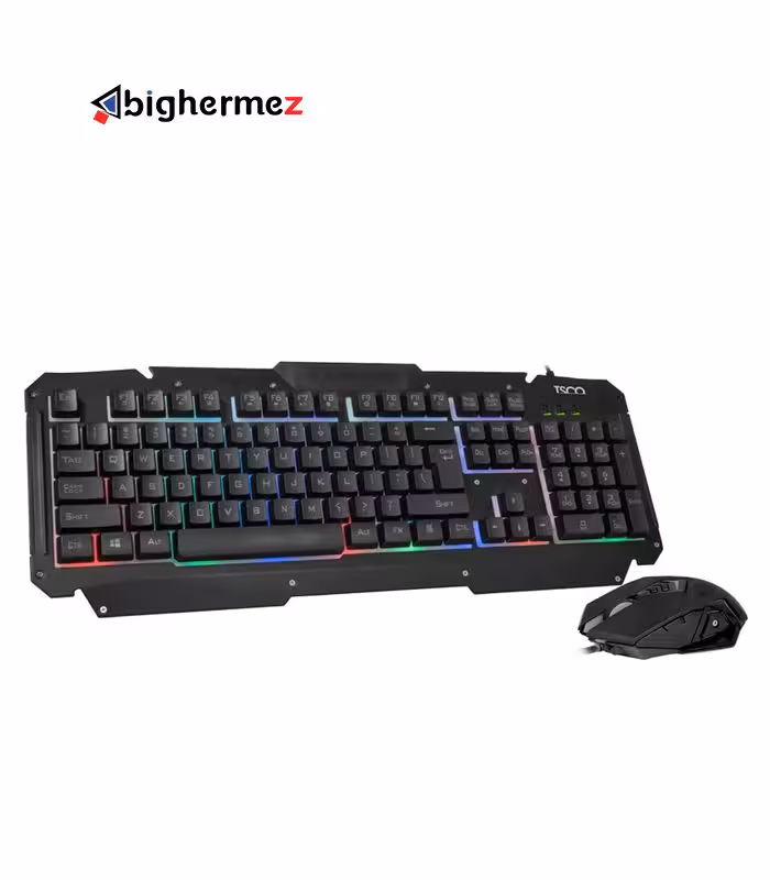کیبورد و ماوس باسیم مخصوص بازی تسکو مدل TKM 8133G