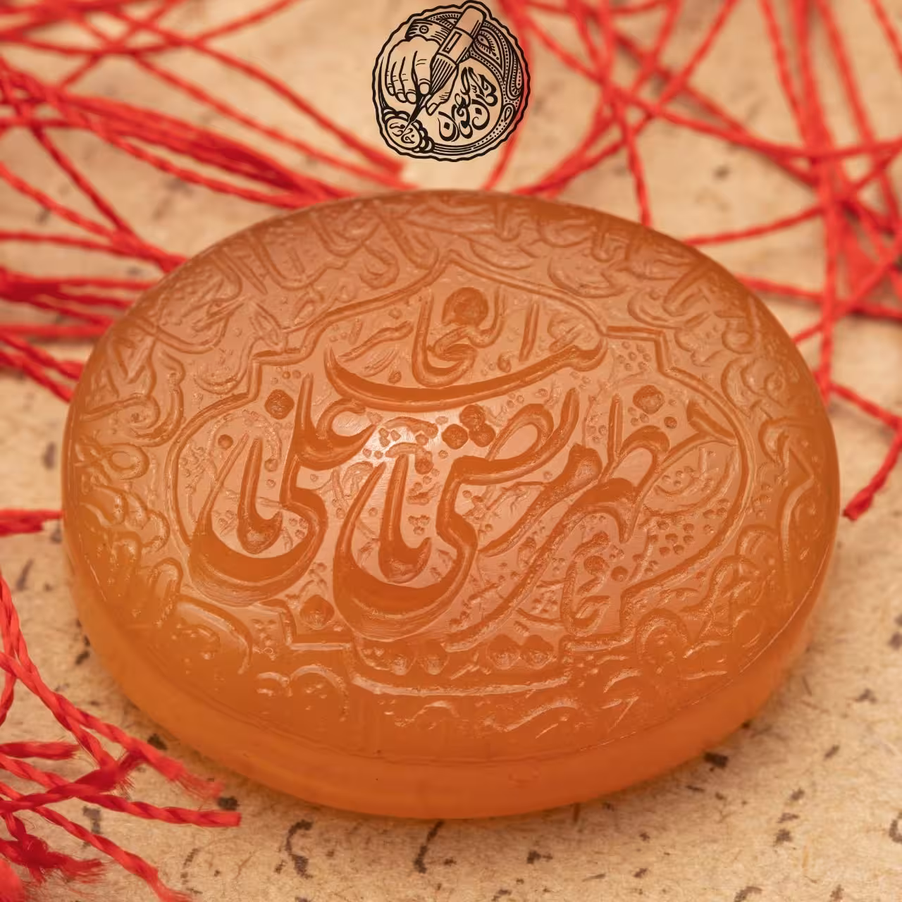 حکاکی یا مظهرالعجائب یا مرتضی علی و ریزنویسی نادعلیا مظهر العجائب...توسط محمدصالح شاکرین با امضای"خادم"