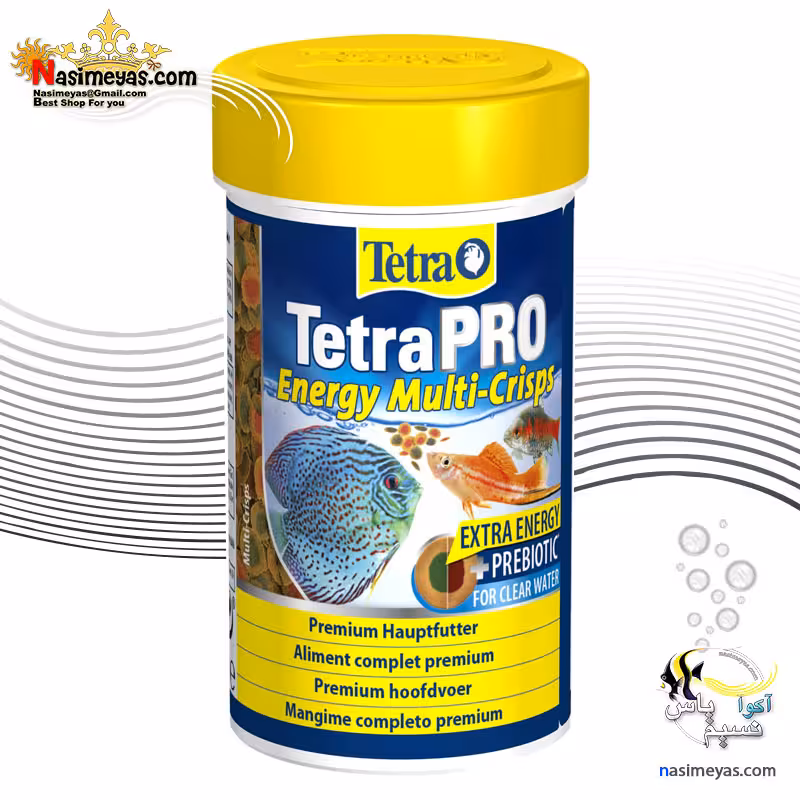 غذای تقویتی تترا پرو انرژی مولتی چیپس تترا