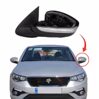 آینه بغل تارا کامل بدون تاشو برقی سمت راننده