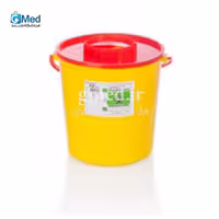 سیفتی باکس 12 لیتری بیوسیف bio safe ساخت ایران، محفظه‌ای ایمن برای جمع‌آوری پسماندهای تیز و برنده پزشکی