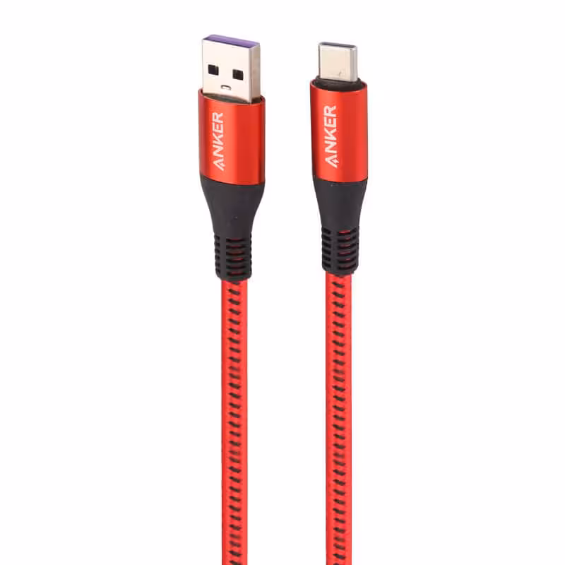 کابل تایپ سی فست شارژ Anker AF-012 6A 1m