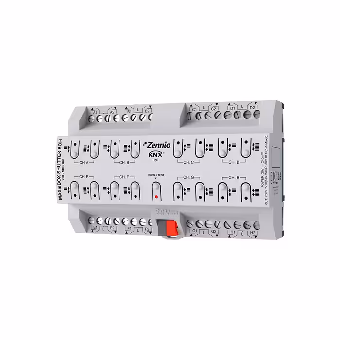 شاتر 8 کانال زنیو مدل mbshu8