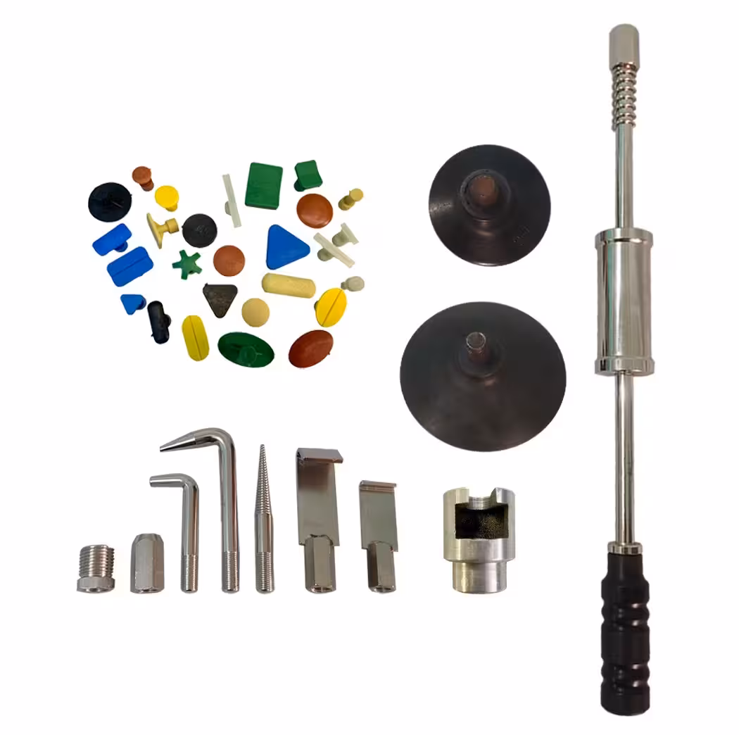 وکیوم مکش دستی و ضربه زن صافکاری همراه با سری و چسبونک 28 عددی مدل PDR-YP99