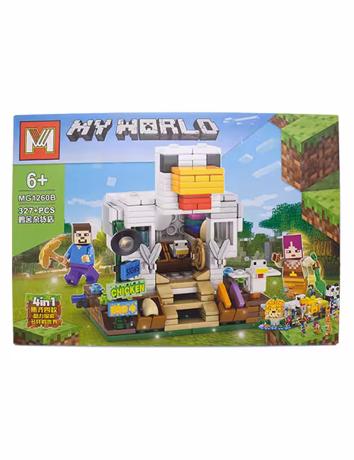 لگو 327 تکه ماینکرافت کد MG1260B