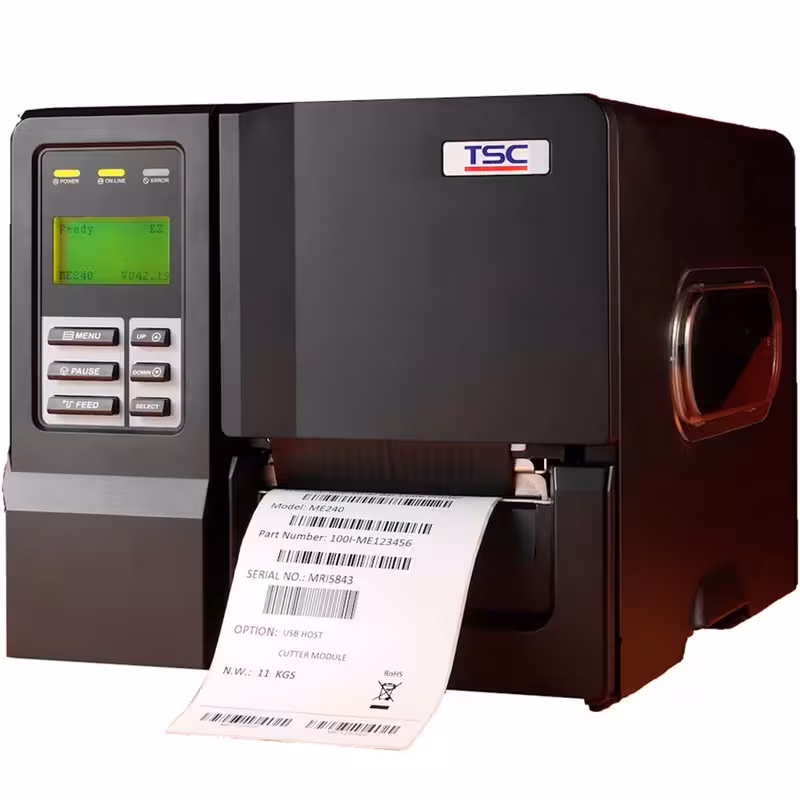 پرینتر لیبل زن صنعتی بارکد ME 340 (بدون شبکه) تی اس سی