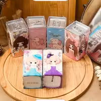 دستمال مرطوب فانتزی قوطی مربعی