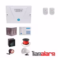 پکیج دزدگیر اماکن باسیم مدل کلاسیک سیم کارتی و تلفنی CGN2