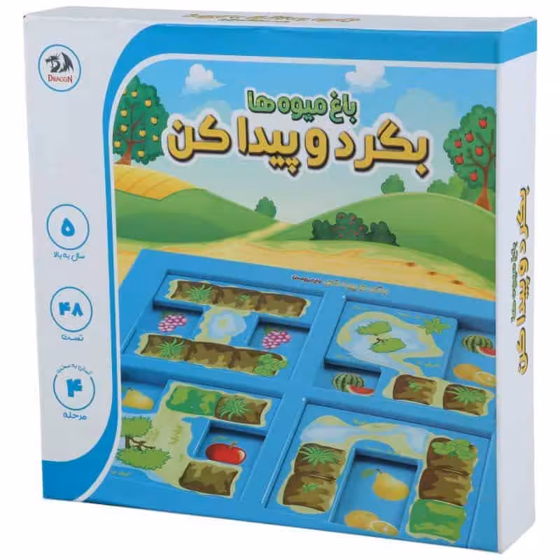 بازی فکری بگرد و پیدا کن باغ میوه ها Dragon