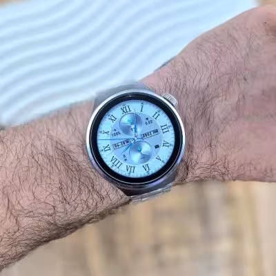 ساعت هوشمند صفحه گرد همراه با 7بند