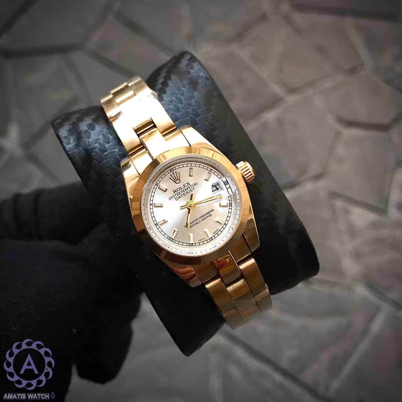 ساعت مچی زنانه رولکس مدل Rolex Date-Just 4491R