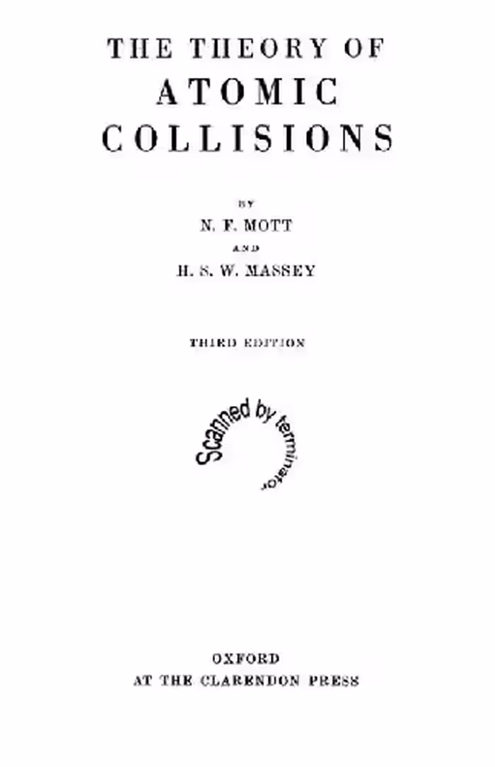 خرید و دانلود نسخه کامل کتاب Theory of Atomic Collisions