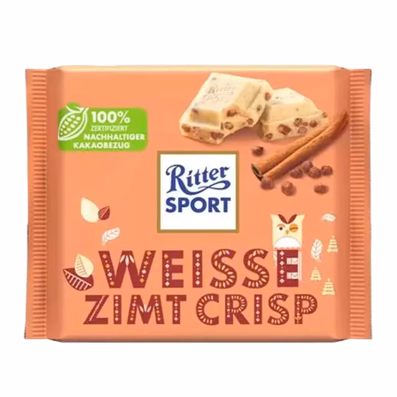 ریتر اسپورت شیری کریسپی دارچینی – 100 گرم