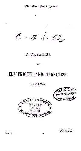 خرید و دانلود نسخه کامل کتاب A Treatise on Electricity and Magnetism