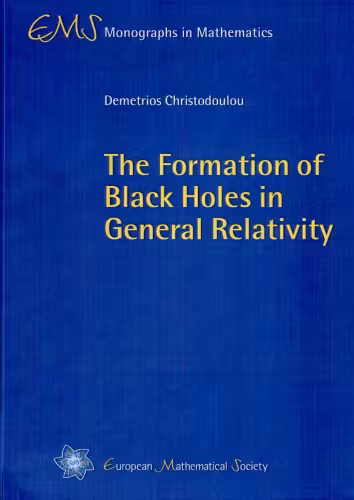 خرید و دانلود نسخه کامل کتاب The formation of black holes in general relativity