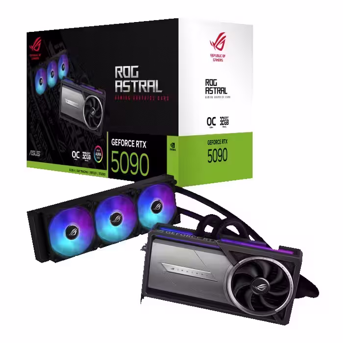 کارت گرافیک ایسوس ROG Astral LC RTX 5090 OC 32G