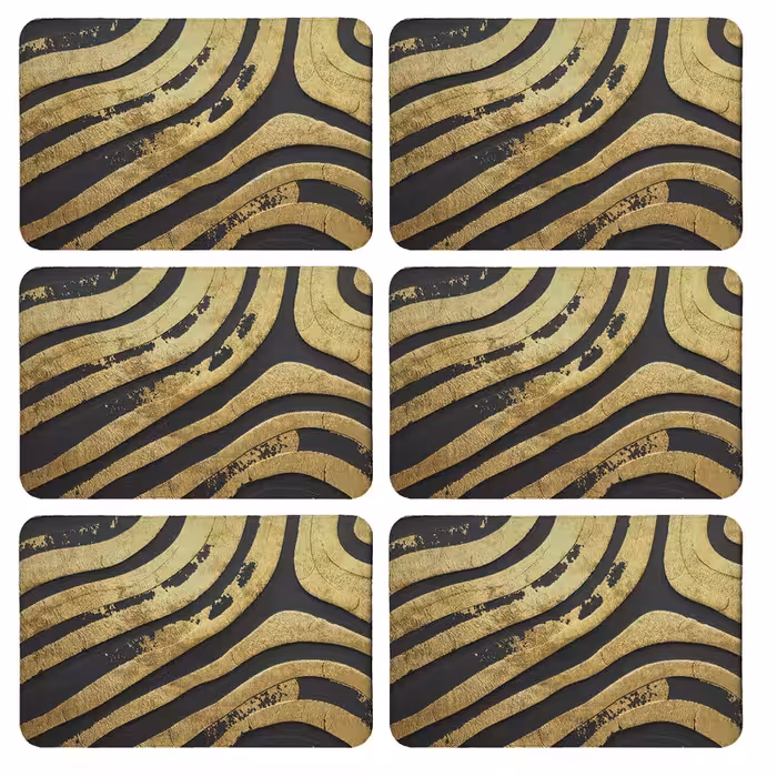 زیربشقابی طرح کلاسیک کد 8903 بسته 6 عددی | کالا مکس