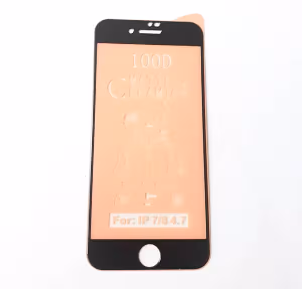 گلس محافظ صفحه نمایش سرامیکی مات 9D اپل مدل 8 مشکی