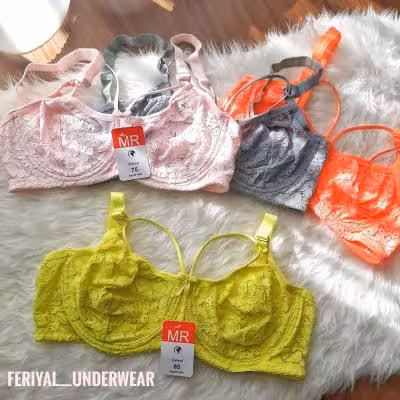 سوتین دانتل هارنس دار، زیرفنردار