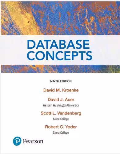 خرید و دانلود نسخه کامل کتاب Database Concepts