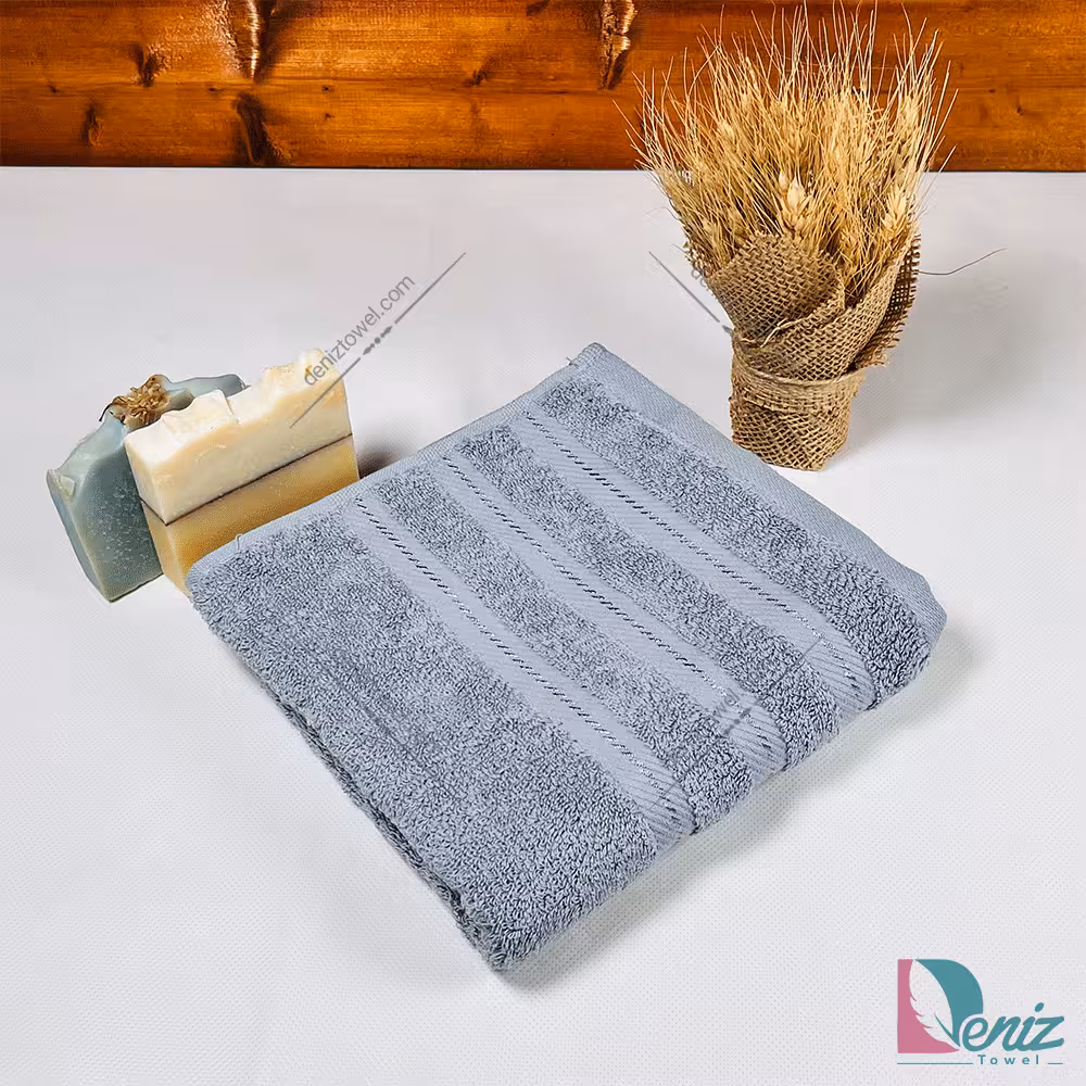 حوله دستی طرح کرالیچ رنگ طوسی