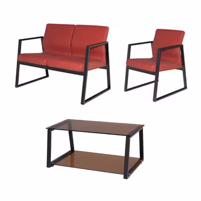 نیم ست مبل اداری بامو مدل F40