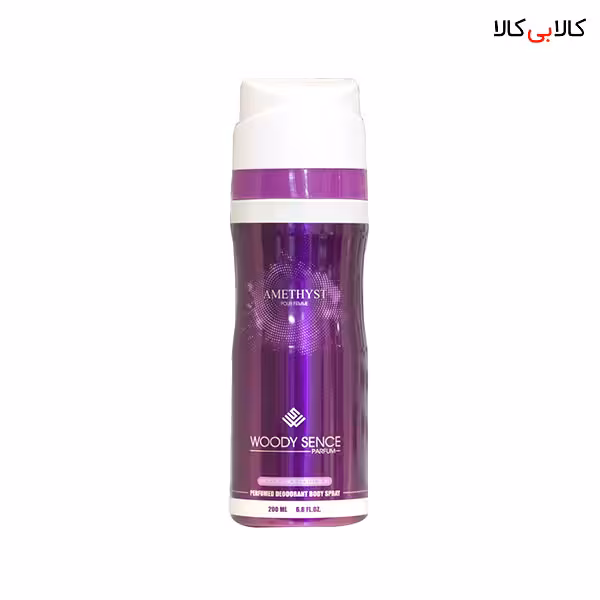 اسپری بدن وودی سنس آمیتیس زنانه حجم 200 میلی لیتر