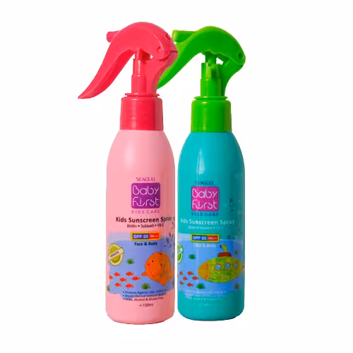 اسپری ضدآفتاب کودکان سی گل SPF50 حجم 150 میل