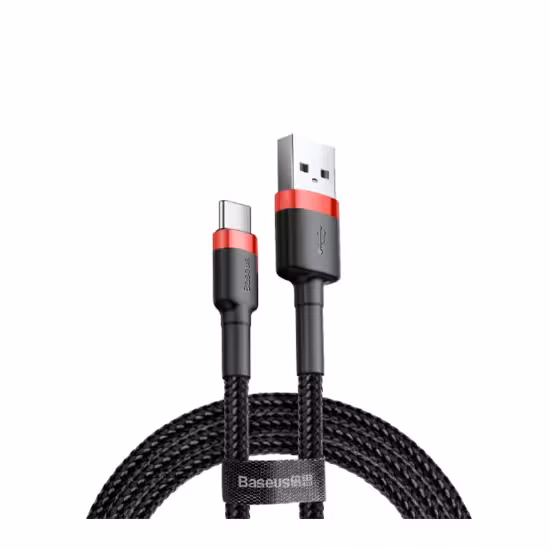 کابل 2 متری USB به Type-C بیسوس مدل Baseus Cafule Cable CATKLF-C