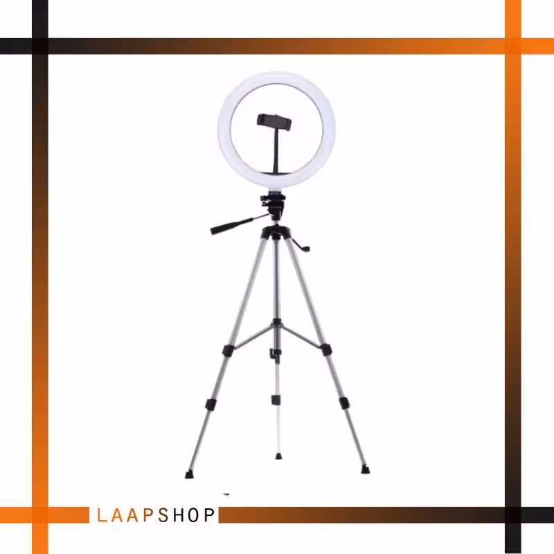 رینگ لایت حرفه ای مدل A380 به همراه سه پایه 2 متری