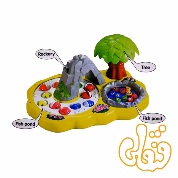 بازی ماهیگیری با دو حوضچه 358