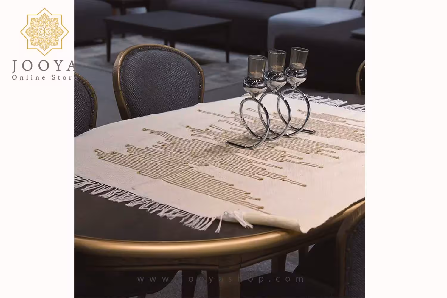 رانر دستبافت طرح ماز