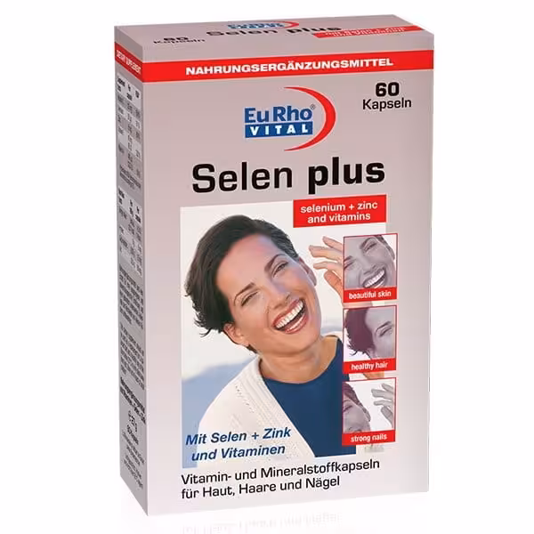 کپسول سلن پلاس یوروویتال بسته 60 عددی