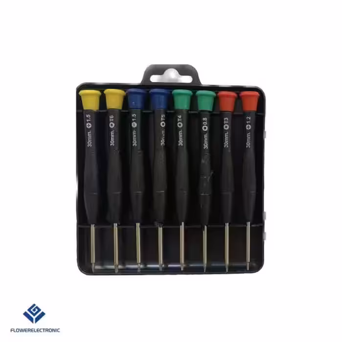 پیچ گوشتی مدل تعمیرات موبایل بسته 8 عددی