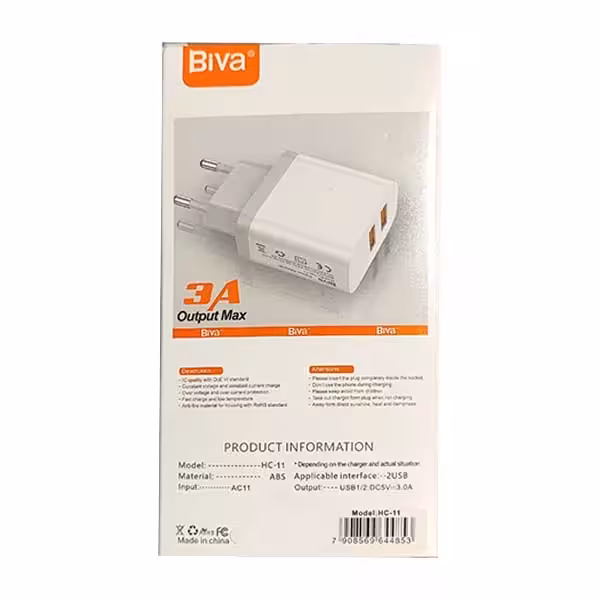 شارژر دیواری 15 وات بیوا مدل HC-11