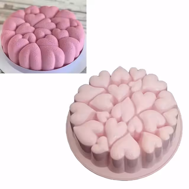 قالب پلاستیکی ژله طرح ولنتاینی