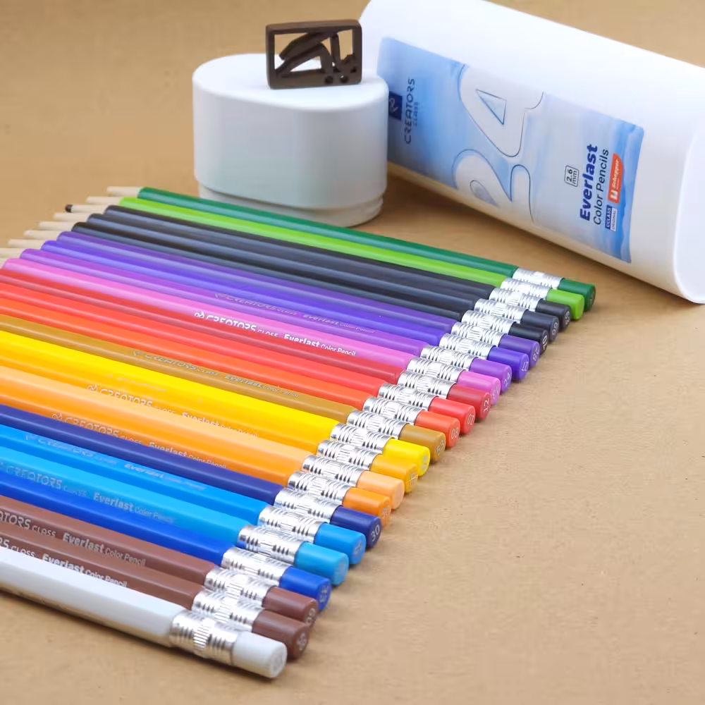 مداد رنگی اتودی 24 رنگ سی کلاس اورلست (کریتورز کلاس) C CLASS (Creators class) Everlast mechanical 24 colour Pencil