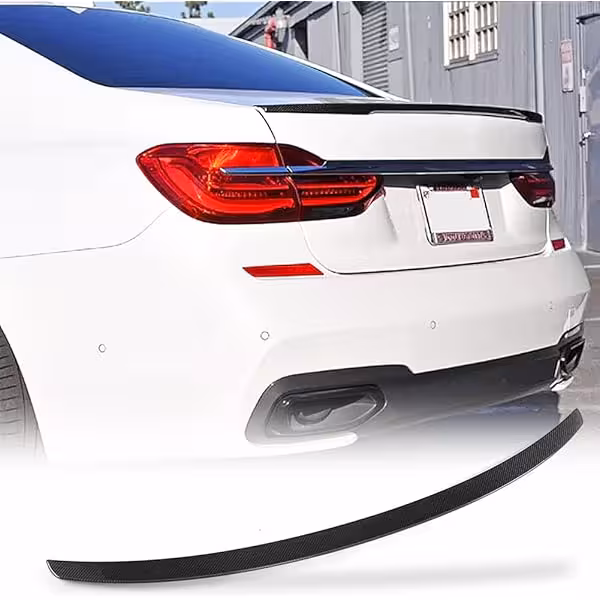 بال صندوق عقب بی ام و سری 7 G12 | رنگ مشکی پیانویی