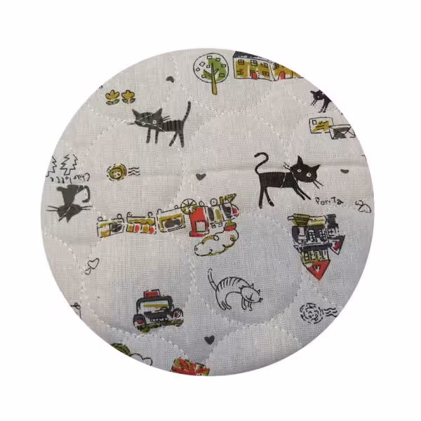 تیچکو دم کنی طرح گربه مشکی و قطار متوسط