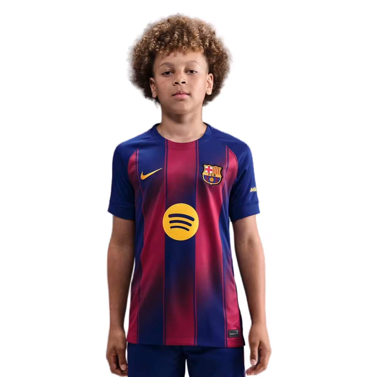 کیت اول بارسلونا فصل 2026-2025 بچگانه (پیراهن شورت) ورژن هواداری