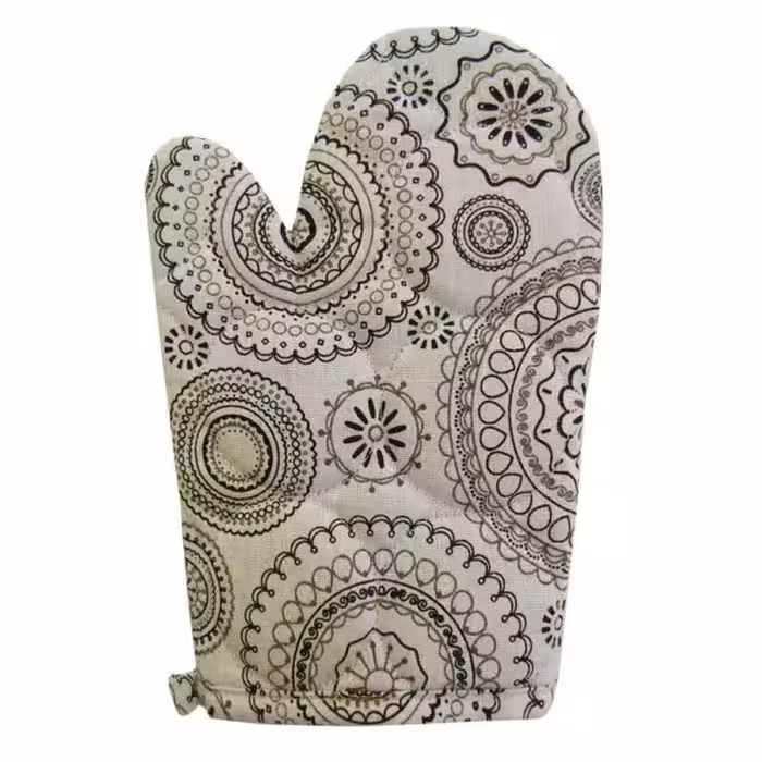 سابین دستکش طرح دایره و گل فانتزی