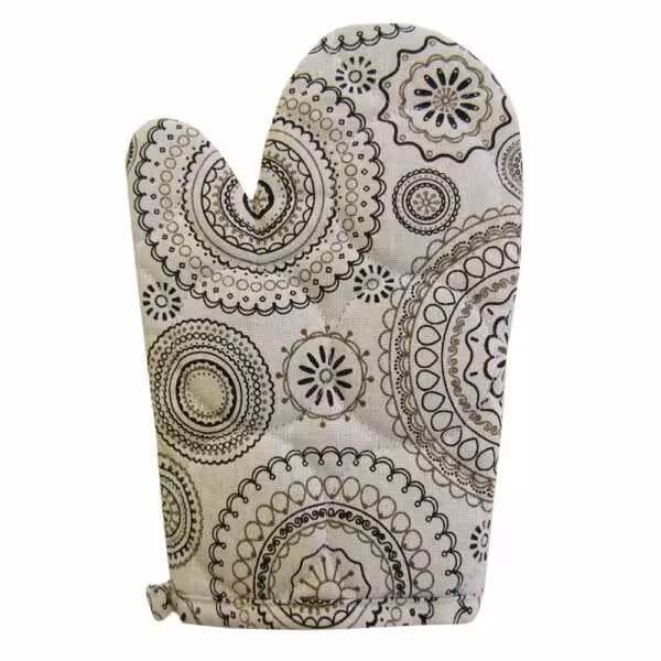 سابین دستکش طرح دایره و گل فانتزی