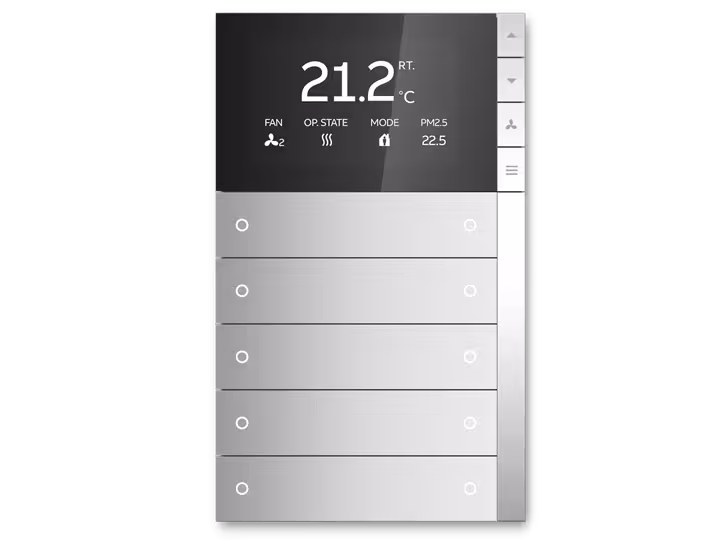 کلید ترموستاتیک 5 گنگ ABB مدل PEONIA