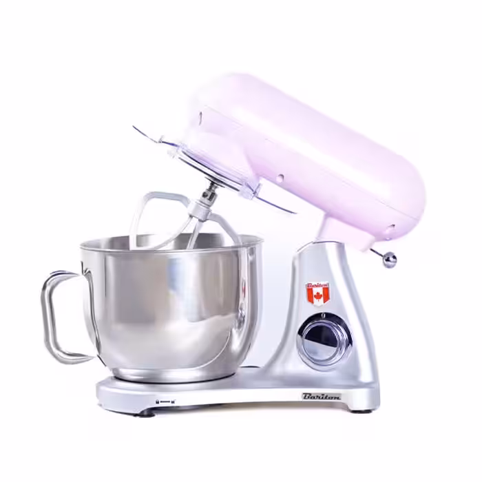 همزن 7 لیتری بدنه فلزی صورتی باریتون مدل BSM71800DX