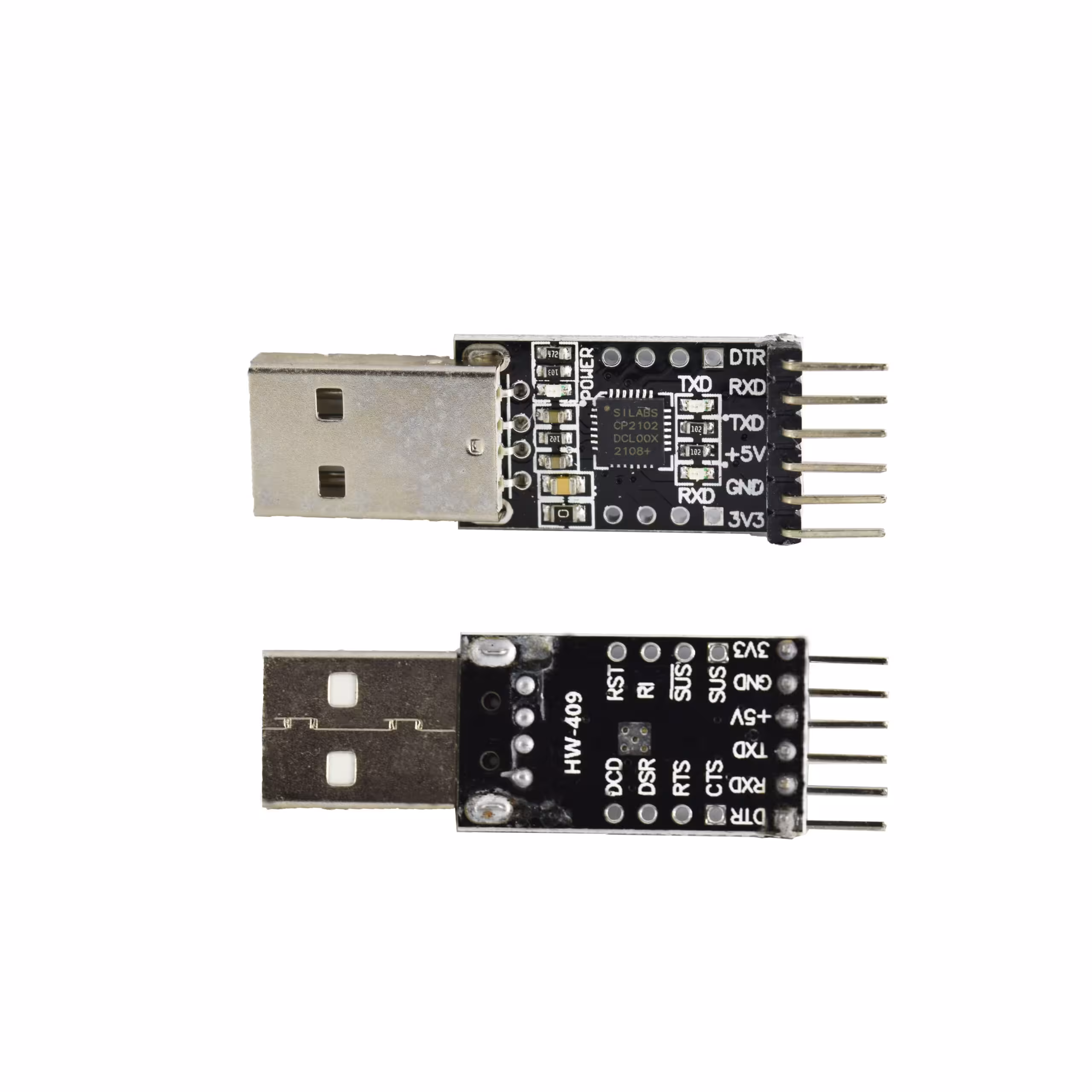 مبدل USB به سریال CP2102 DTR