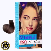 کیت رنگ مو ویانا کد رنگ 7.3 قهوه‌ای طلایی حجم 120 میلی لیتر