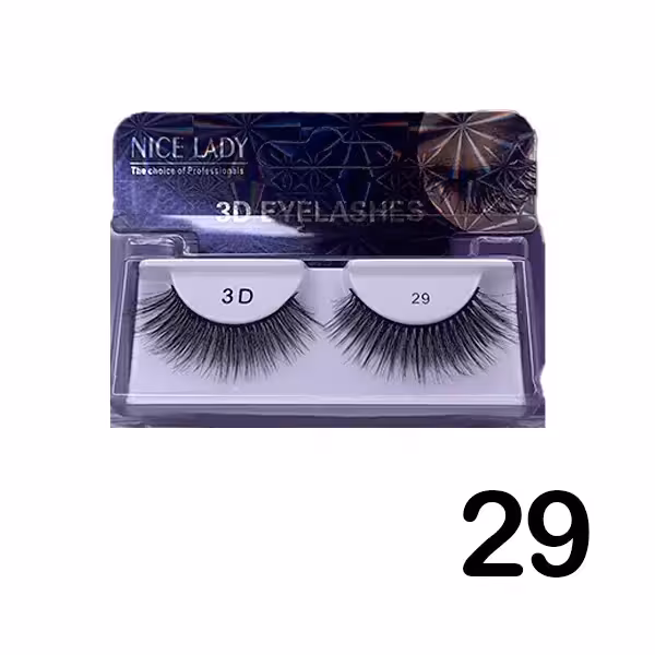 مژه جفتی 3D نایس لیدی شماره 29