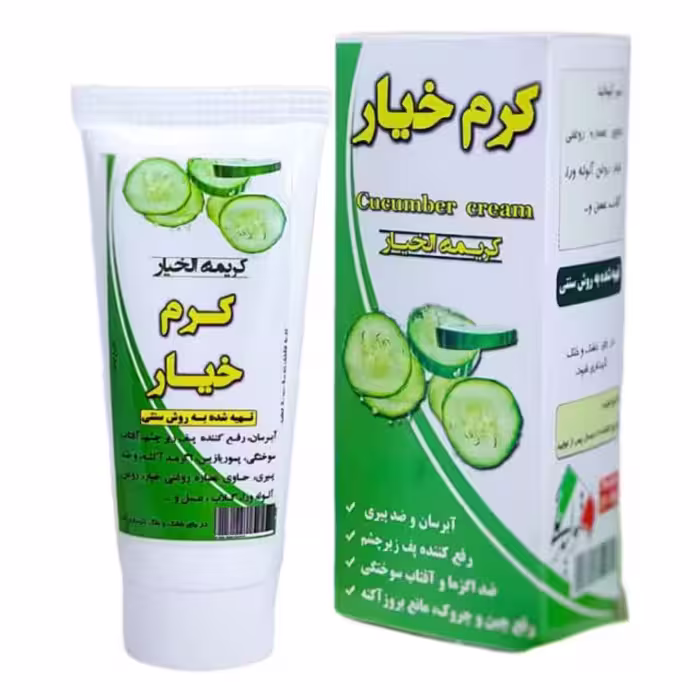 کرم خیار گیاهی نیکا