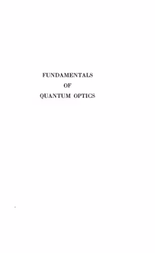 خرید و دانلود نسخه کامل کتاب Fundamentals of Quantum Optics