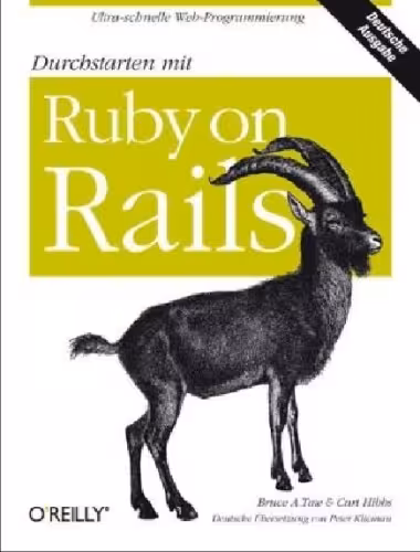 خرید و دانلود نسخه کامل کتاب Durchstarten mit Ruby On Rails